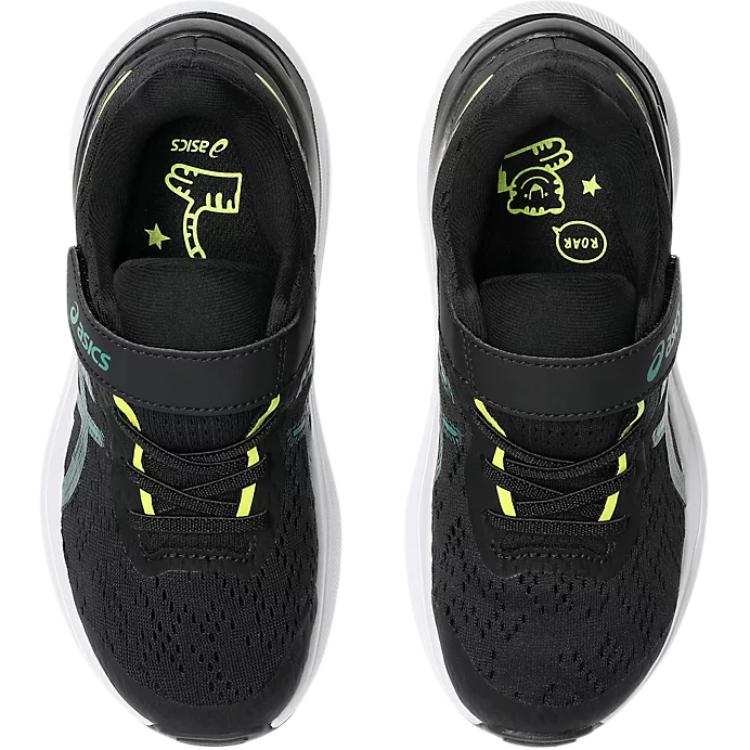 Asics GT-1000 13 Cushioning Stability Lightweight Moisture-Wicking Outdoor Fitness Sports Running Shoes Kids Sneakers Black 1014A344-008