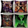 Classic Band Ghost Cushion Cover Soft & Easy-Wash Pillow Case – Versatile for Couch, Bed, Travel and Office