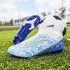 Football Shoes Men's Autumn High Top Long Shattered Nails Student Children Boys Professional Training Amazon Football Shoes