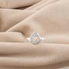 Milky Opal Gemstone 925 Sterling Silver Handcrafted Jewelry Women Ring Wedding Gift For Wife RR-76-17