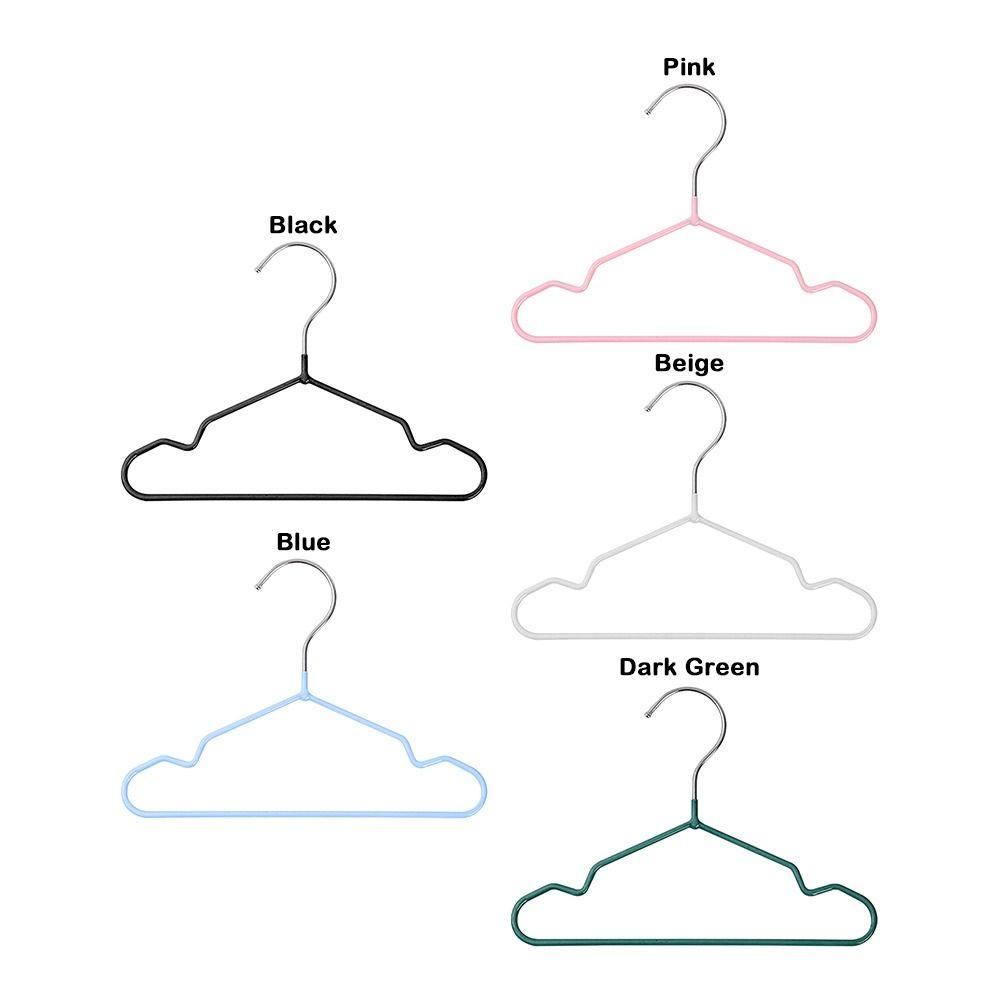 10PCS Solid Color Pet Clothes Hanger Non-slip Special Display Rack New Pet Hanger  Clothes