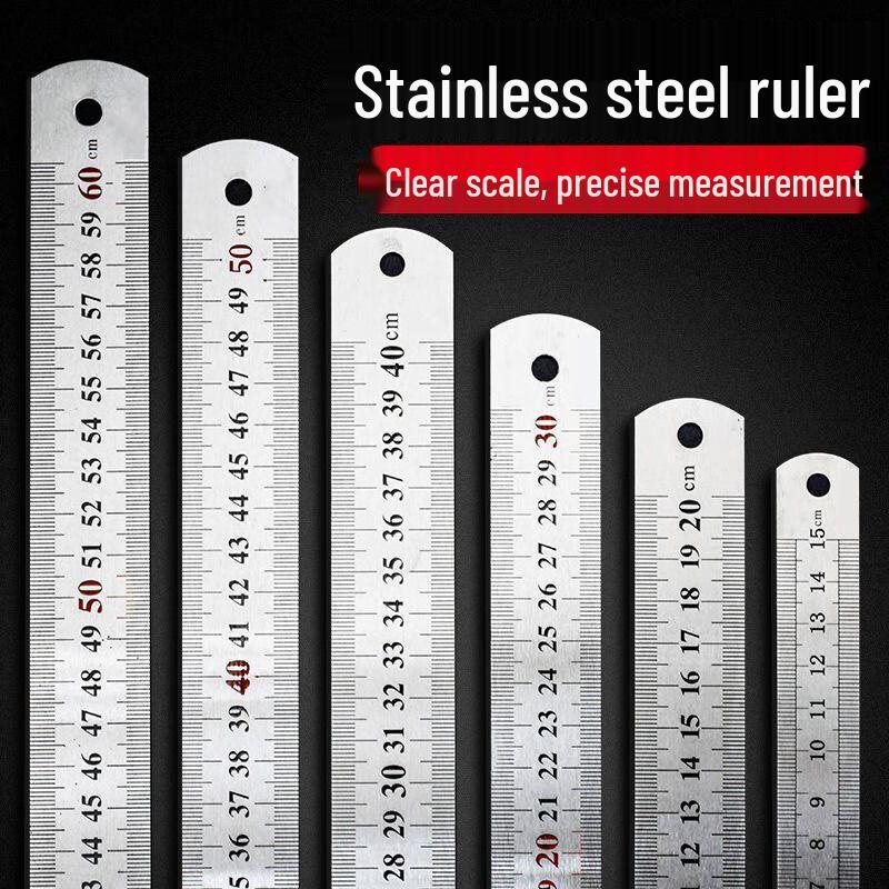 Belton Stainless Steel Woodworking Ruler