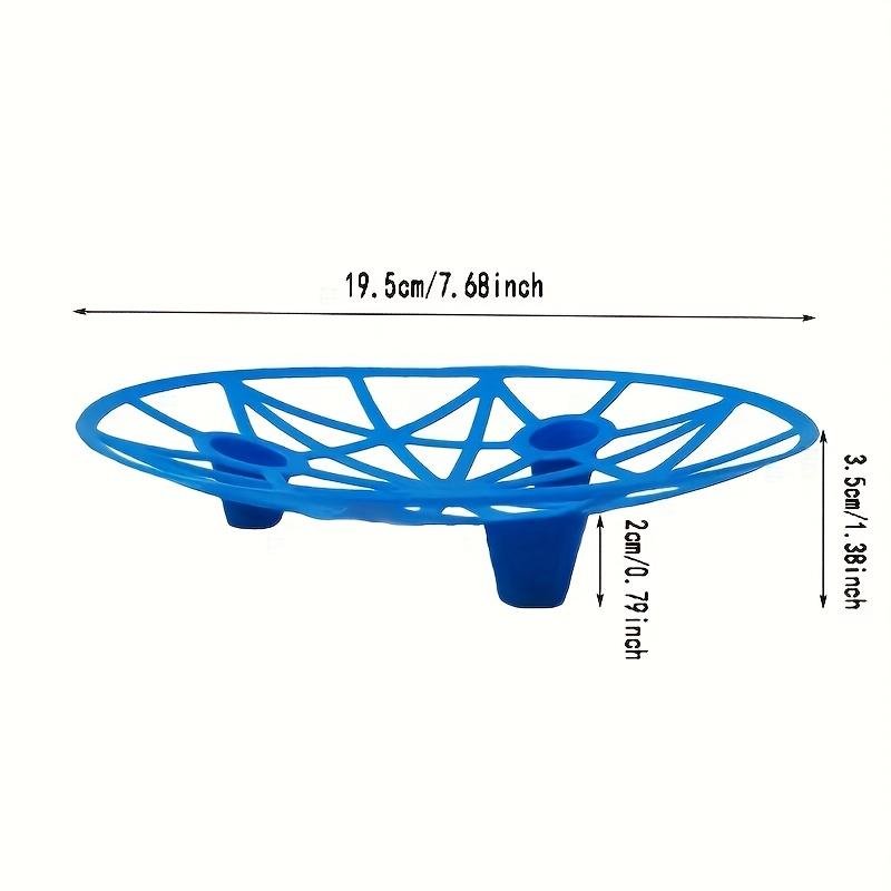 10/5pcs Durable Blue Plastic Watermelon Support Trays - Anti-Rot, Sturdy Design for Garden & Farm Fruit Display, Ideal for Melon