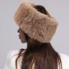 Autumn and Winter Imitation Fox Hair Thickened Fur Roofless Hat Thermal Ear Protection Hat Ring Headgear Headband Empty Top Hat
