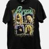 1990 Poison 034Flesh and Blood Tour034 Schwarzes Kurzarm Unisex Shirt S5XL KH7410 Unisex T-Shirt