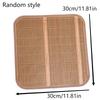 Summer Random Bamboo Cool Mat Breathable Seat Cushion Home And Office Chair Cool Mat Bamboo Silk Dining Chair Cushion