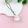 Cartoon Foxes Keychain Plush Felt Designs Soft Touch Resin Bag Charm Keys and Phone Accessory Stylish Phone Pendant