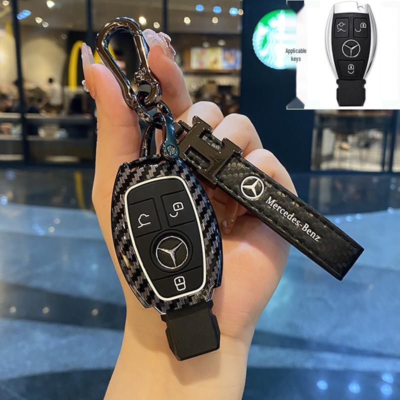 Mercedes-Benz Schlüsselhülle für E-Klasse E300, Neue C-Klasse C200L, GLC260, A/S-Klasse, GLA/GLB Modelle.