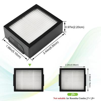 High-Efficiency Filter for iRobot Roomba Evo, I,e Series:E5 E6 E7 I1 I3 I4 I5 I6 I7 I8 E, i,Series Robotic Vacuum Cleaners