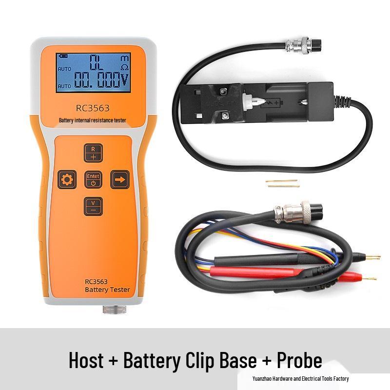 High-Precision Internal Resistance and Voltage Detector for Lithium and Storage Batteries