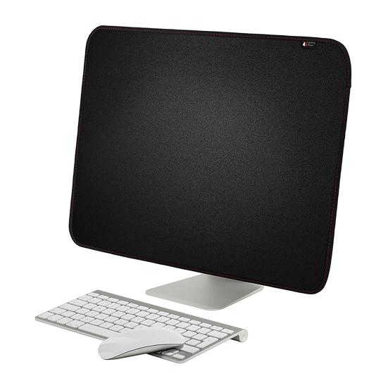 Dust-proof Cover Waterproof Wear-resistant Anti-scratch Desktop Monitor Faux Leather Protective Cover for iMac 21 Inch/27 Inch