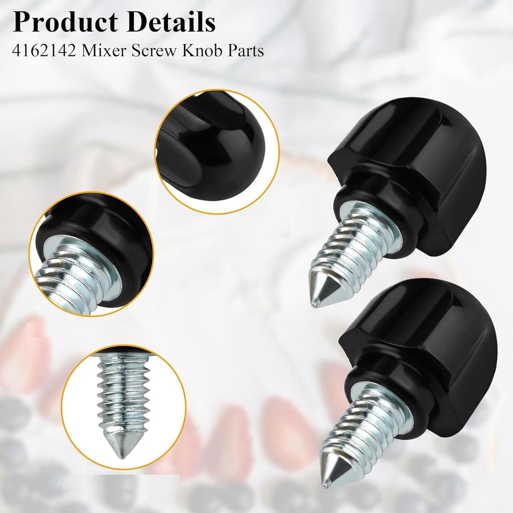 Mixeraufsatz Nabenkappe Befestigungsschraubensatz Standmixer Zubehör Mixer Nabenkappe Mixer Nabenschraube für 4,5QT-5QT Modelle