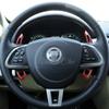 For Jaguar XF Accessories X250 X260 Car Steering Wheel Paddle Shifter Cover Trim 2007-2019 ABS Imitation Carbon Fiber Tuning