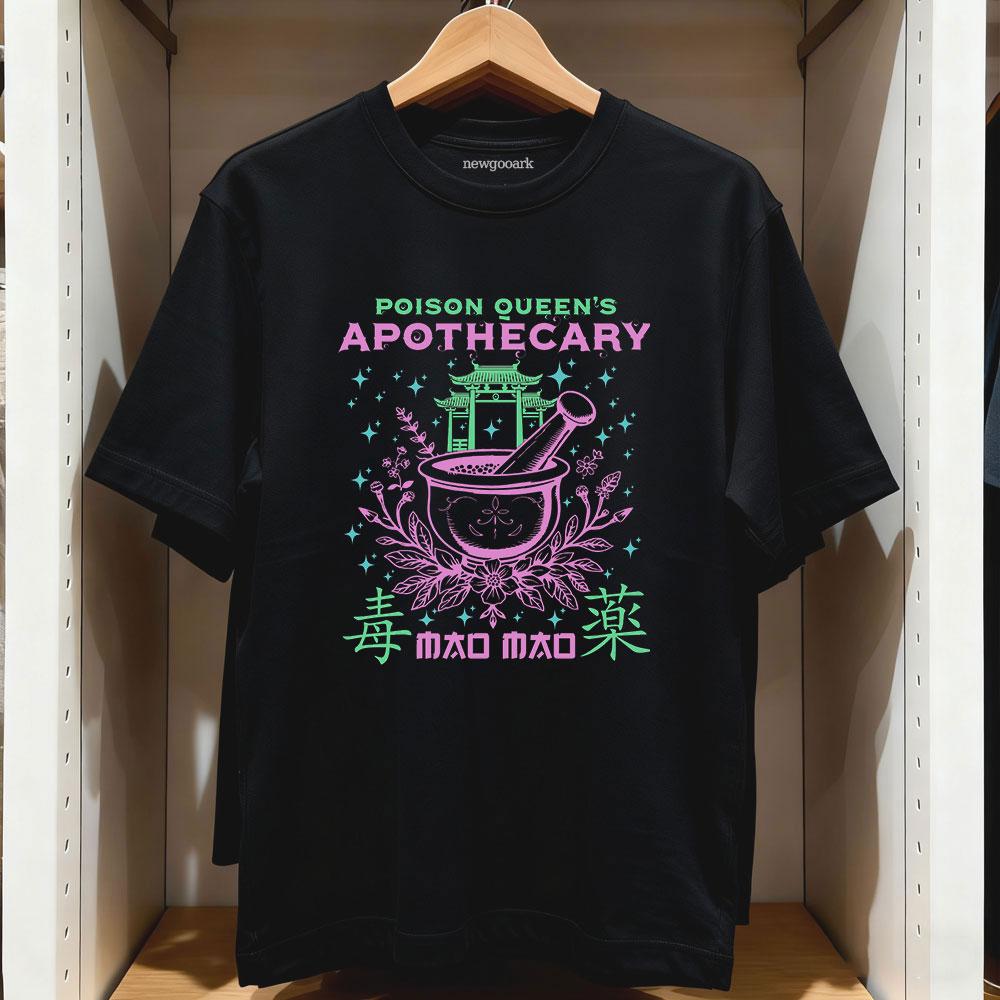 Mao Maos Apothecary Medicine Classic TShirt Harajuku Anime Women Unisex Vintage Printed Tshirt Cotton Oneck Adult Tops