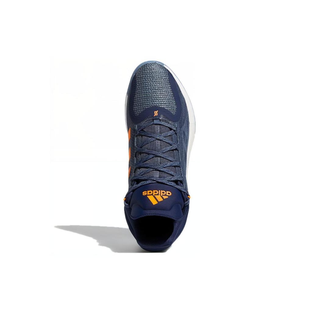 adidas D Rose 11 Comfortable Versatile Non-Slip Durable Low-Top Basketball Shoes Men Sneakers Blue FV8932