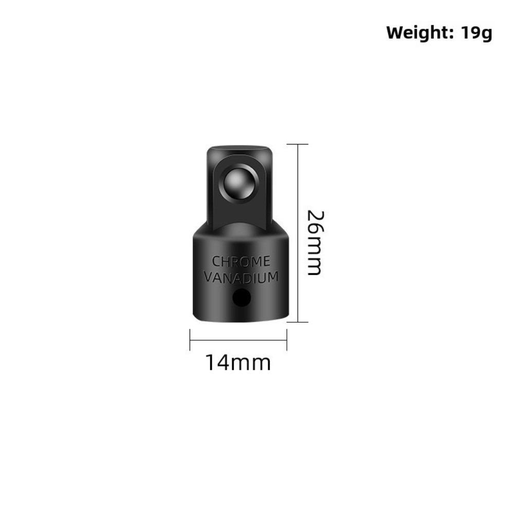 New 1/2 3/8 1/4 Inch Impact Socket Adapter Durable Portable Wrench Adapter Chrome Vanadium Steel Reducer Set Tool Accessories