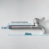 304 Stainless Steel High-Temperature Faucet