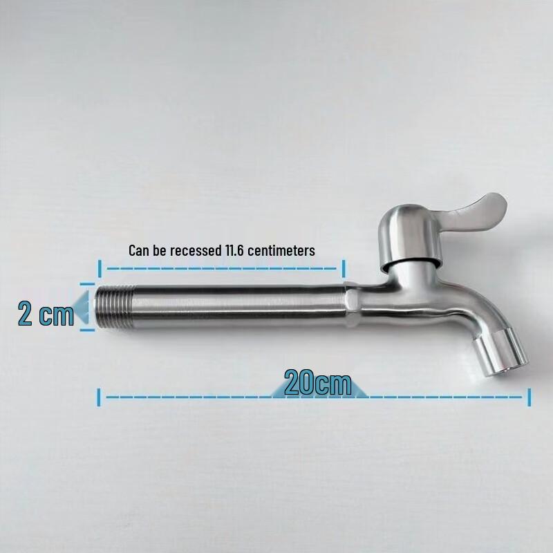 304 Stainless Steel High-Temperature Faucet