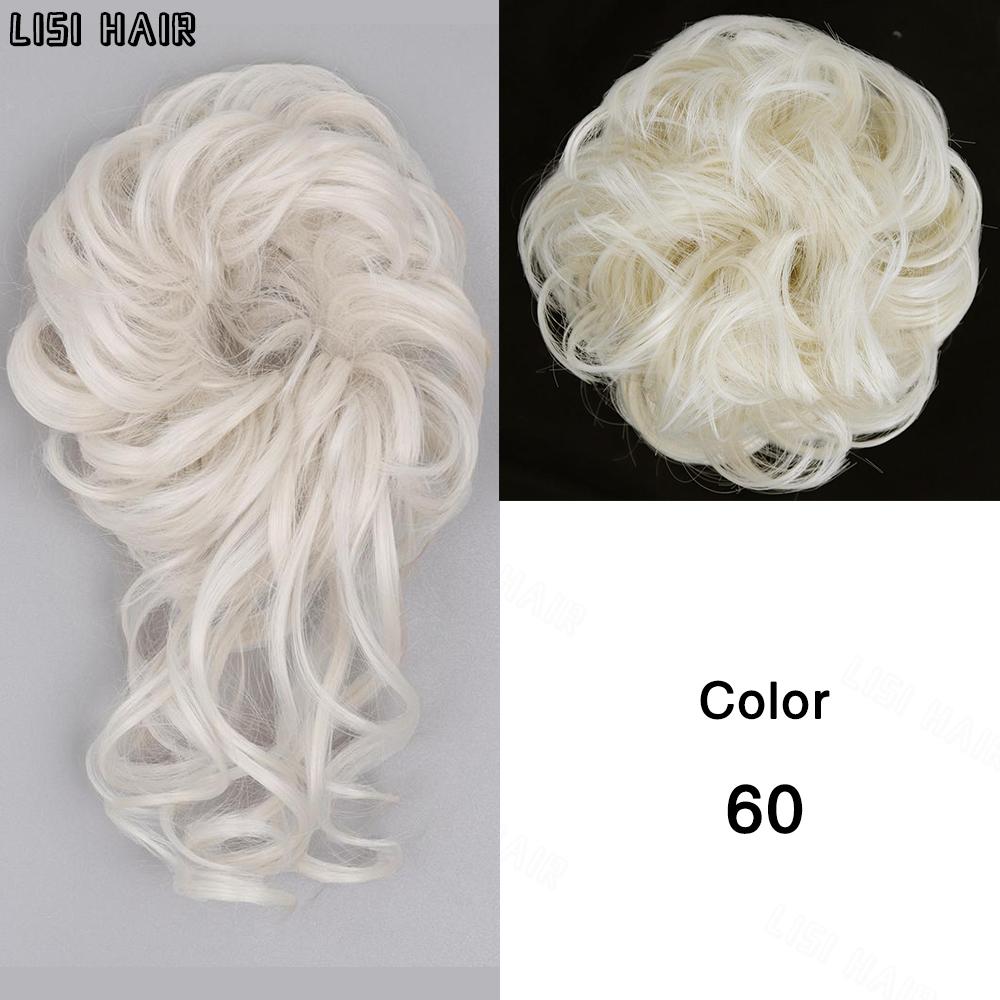 

MERISIHAIR Synthetic, 2 стиля, классическая взлохмаченная прическа, эластичные грязные булочки, резинки для волос, искусственная булочка для волос, пончик, хвост, булочка, аксессуары для волос для женщин, повседневное использование 20cm