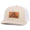 Fashionable And Simple New Mesh Hat Richardson Label Mountain Printed Flat Edge Baseball Hat Outdoor Leisure Sunshade Hat