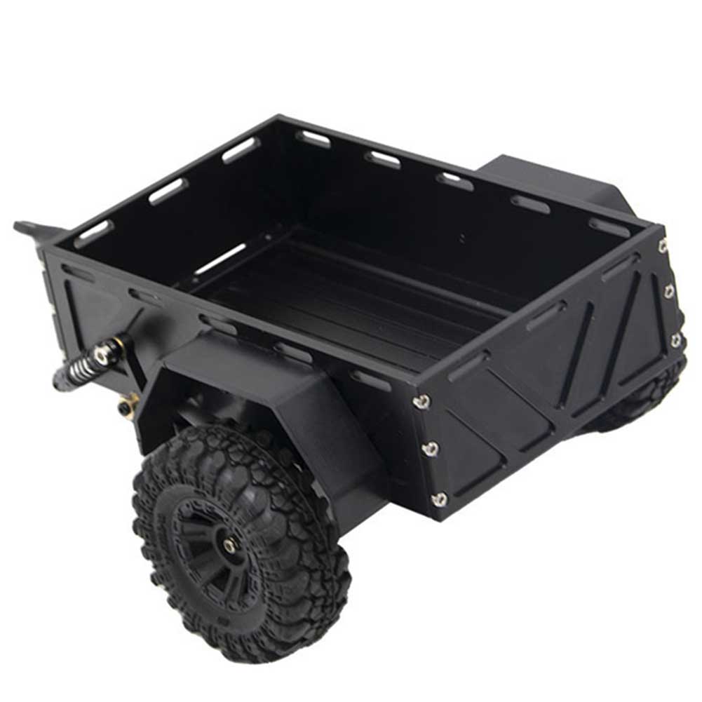 Aluminum Trailer For Hauling Behind Car Aluminum Alloy Utility Trailer Model RC-Car Modification Accessories