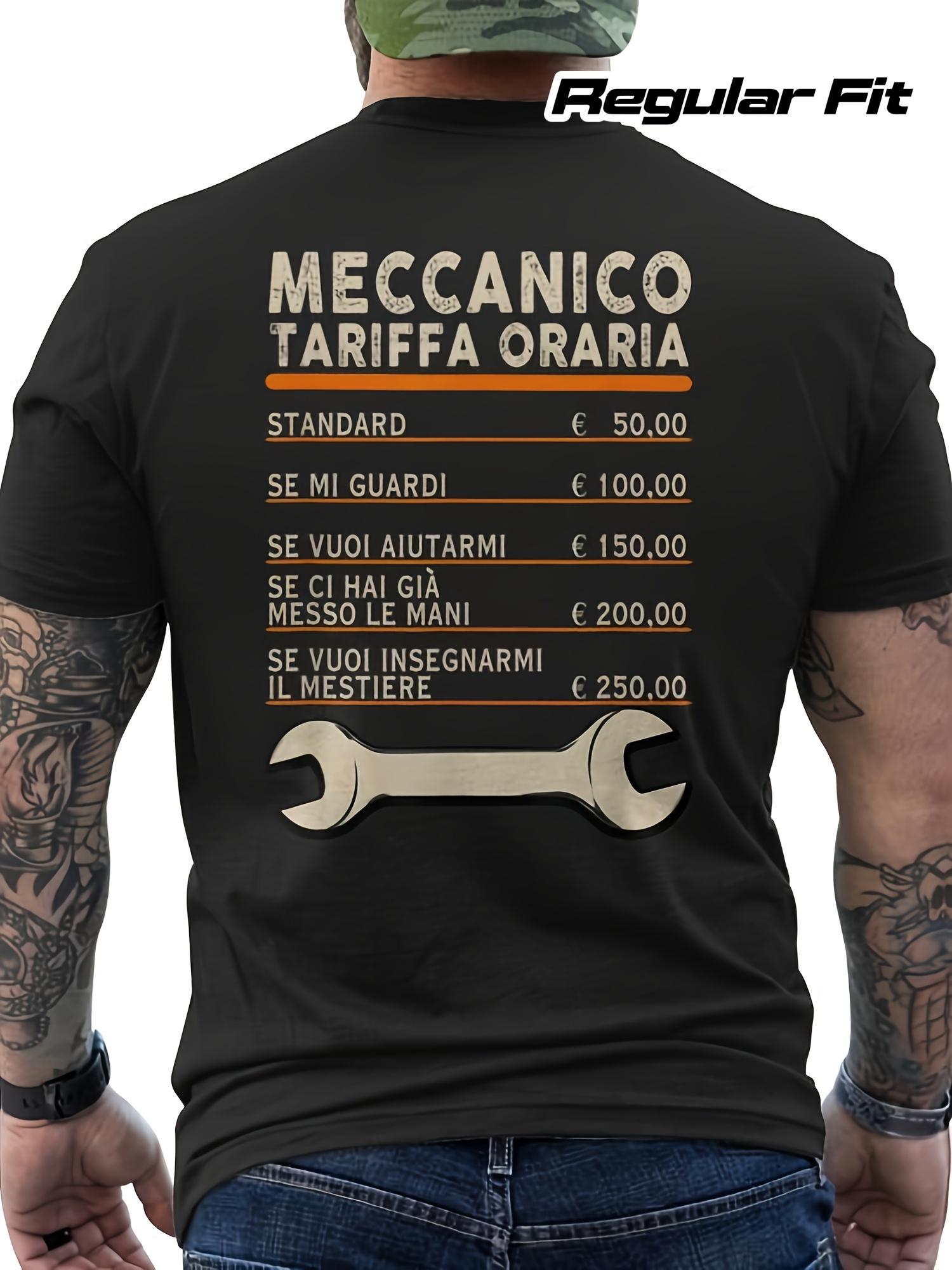Long Sleeve T-Shirt y2k Mechanic 4XL