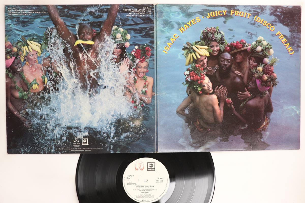 

LP Record ISAAC HAYES Juicy Fruit Disco Freak ABCL5185 HBS 1976 UK SoulFunk Used