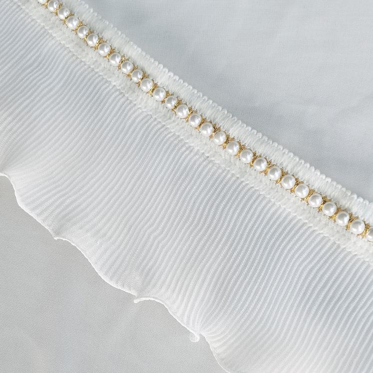 European Butterfly Floral Lace Curtain Trim & Table Edge Decoration