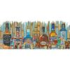 Home Cross Stitch Kit 14CT Stamped Print Canvas Painting Embroidery DIY Handwork