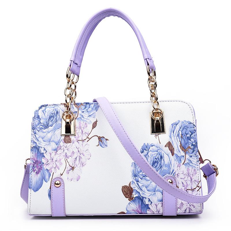 New Trend Printed Shell Bag Fashion Women's Bag One Shoulder Oblique Cross Handheld Women's Bag