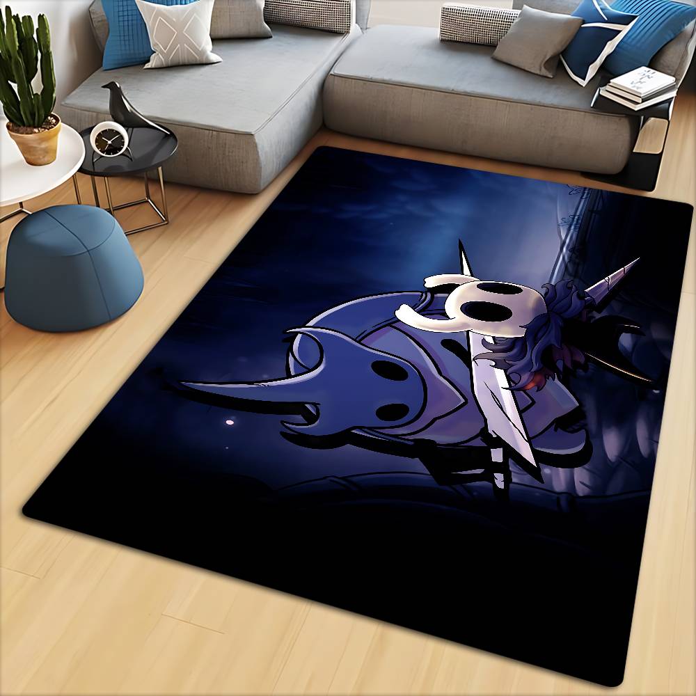 SPIEL-H-Hollow Knight Lange Teppiche Nordischer Stil Heimfußmatte Badezimmer-Toilettenmatten Schlafzimmer Bettvorleger