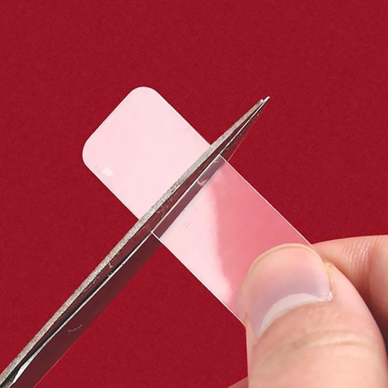 60 Sheets/Box Double Sided Adhesive Tape Reusable Waterproof Wall Sticker Traceless Self Adhesive Home Appliance Transparent Set