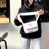 Nischen-Design Plüschtasche Damen Niedliche Mode Handtasche Lammfell Umhängetasche