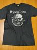 New Poison Idea Hardcore Punk Band Black T-shirt with Hand Pulled Silkscreen Print