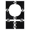 Splicing Dart Board Wall Protector Universal EVA Rectangle Dart Backboard Wall Protection Surround Backing Guard Dart Board Accessories
