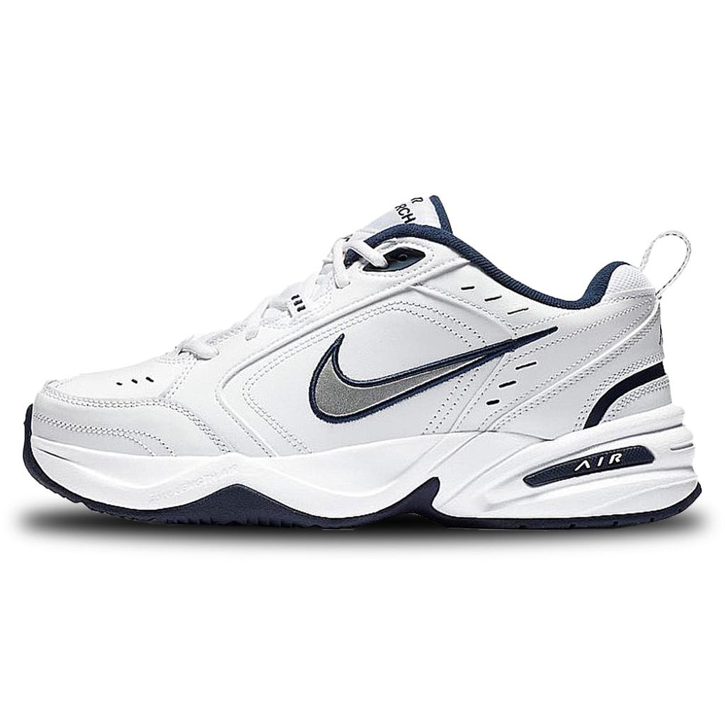 Nike Air Monarch 4 Chunky Sneakers Unisex Low Top Black 415445-102(Team58-)