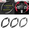 Car Steering Wheel Cover Black Suede Leather For Xpeng Xiaopeng P5 P7 G3 G3i G9 Car Steering Wheel Cover