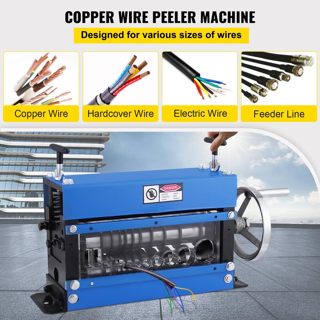 VEVOR Manual Wire Cable Stripper Copper Stripping Machine 1-40 mm