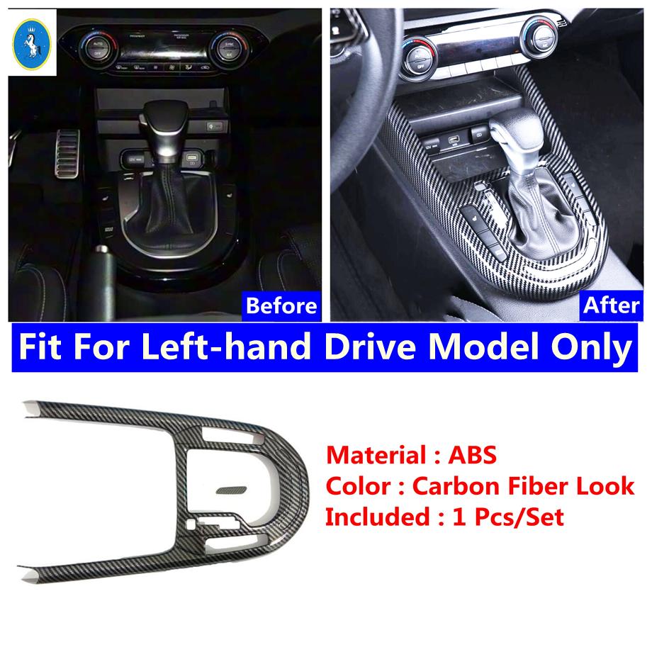 Carbon Fiber Look Side Air Outlet / Headlight switch / Middle Air Outlet Cover Trim For Kia Cerato Forte K3 -