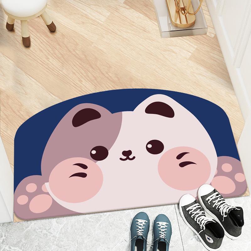 Absorbent Anti-Slip Bathroom & Entrance Mats for Home