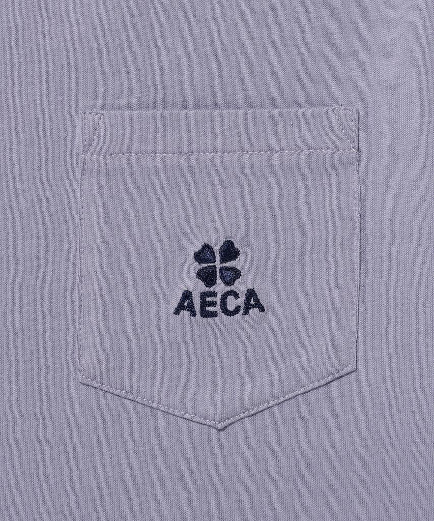 AECA Everyday Aeca Clover Pocket Tee-Purple