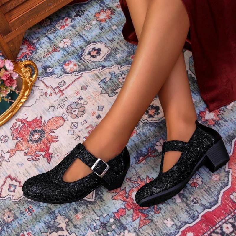 2025 Woman Flats Spring Simple Shoes  Girls T- Strap Sexy Footwear Round Toe Genuine Fashion Shoes