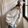 Women's American Retro Baseball Jacket - Spring, Autumn, Winter 2025 - Heavy Metal Casual Fashion Top