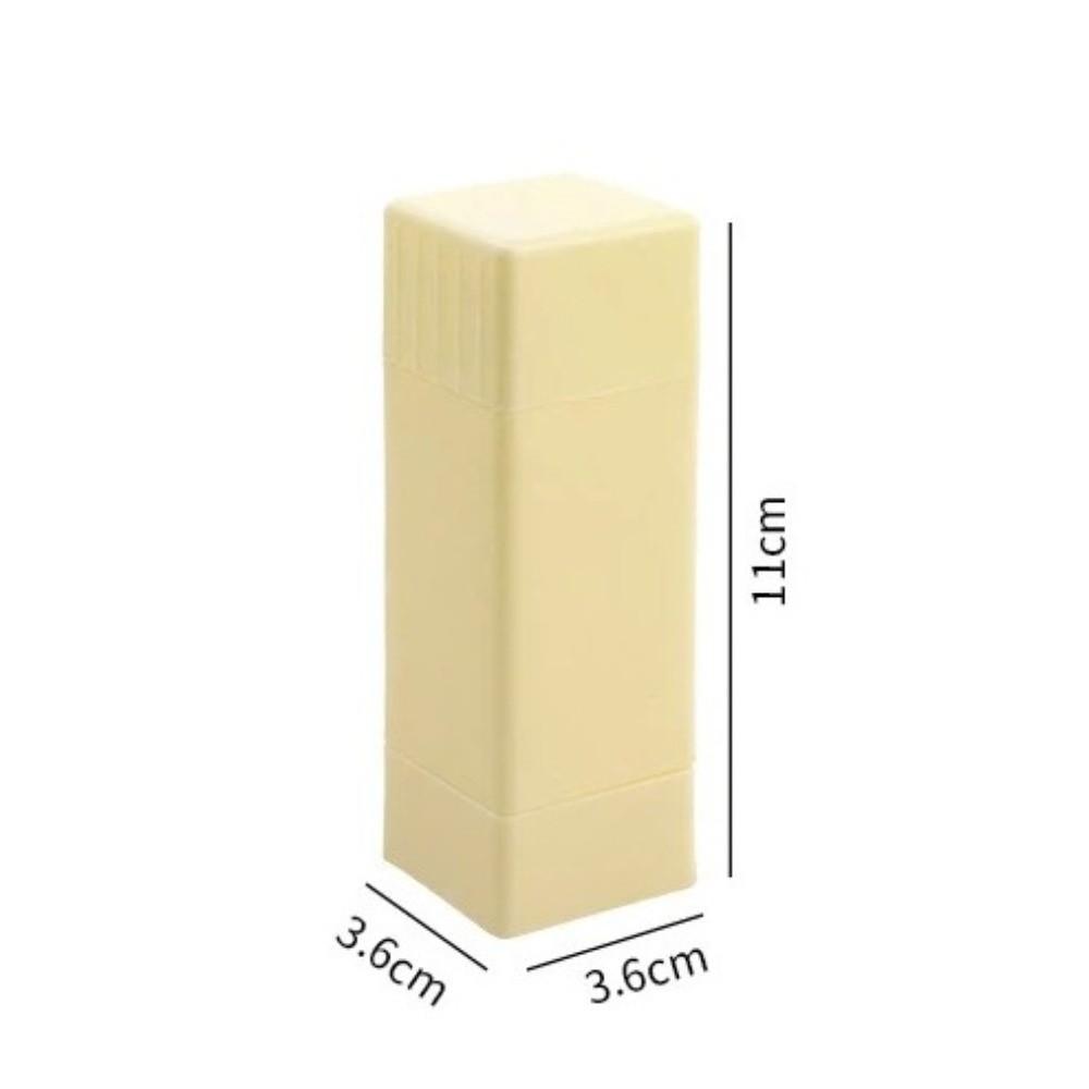 Portable Upright Rotary Butter Spreader Kitchen Tools with Lid Butter Dispenser Stick Plastic Cheese Keeper Case Kitchen