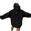 Unisex Casual Letter Print Hoodie Long Sleeve Loose Fit Sweatshirt for Men and Women