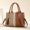 High Quality Print Leather Purses and Handbags Women Luxury Designer Shoulder Crossbody Bag 2Piece Set Ladies Messenger Bags