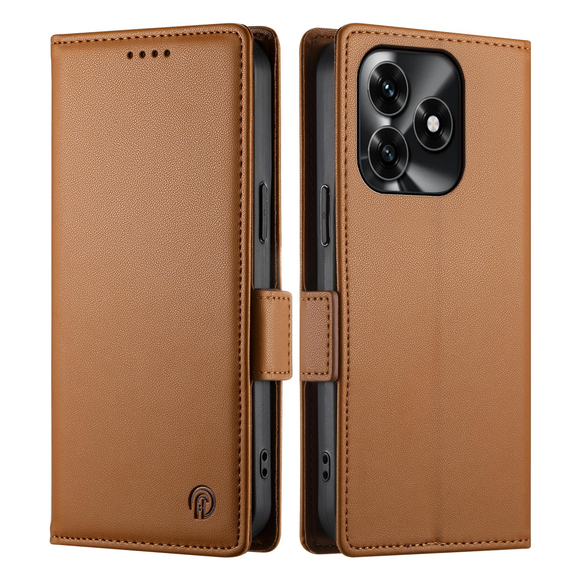 Stand Case for Honor X5c Plus 4G / X5c 4G / Play10A 4G PU Leather Wallet Phone Cover