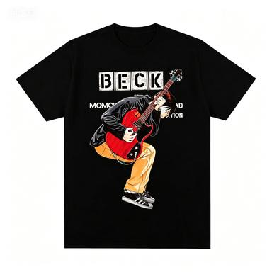 Beck Vintage Tshirt Cotton New Popular Singer Basic Unisex T Shirt New Tee Tshirt Unisexs Tops