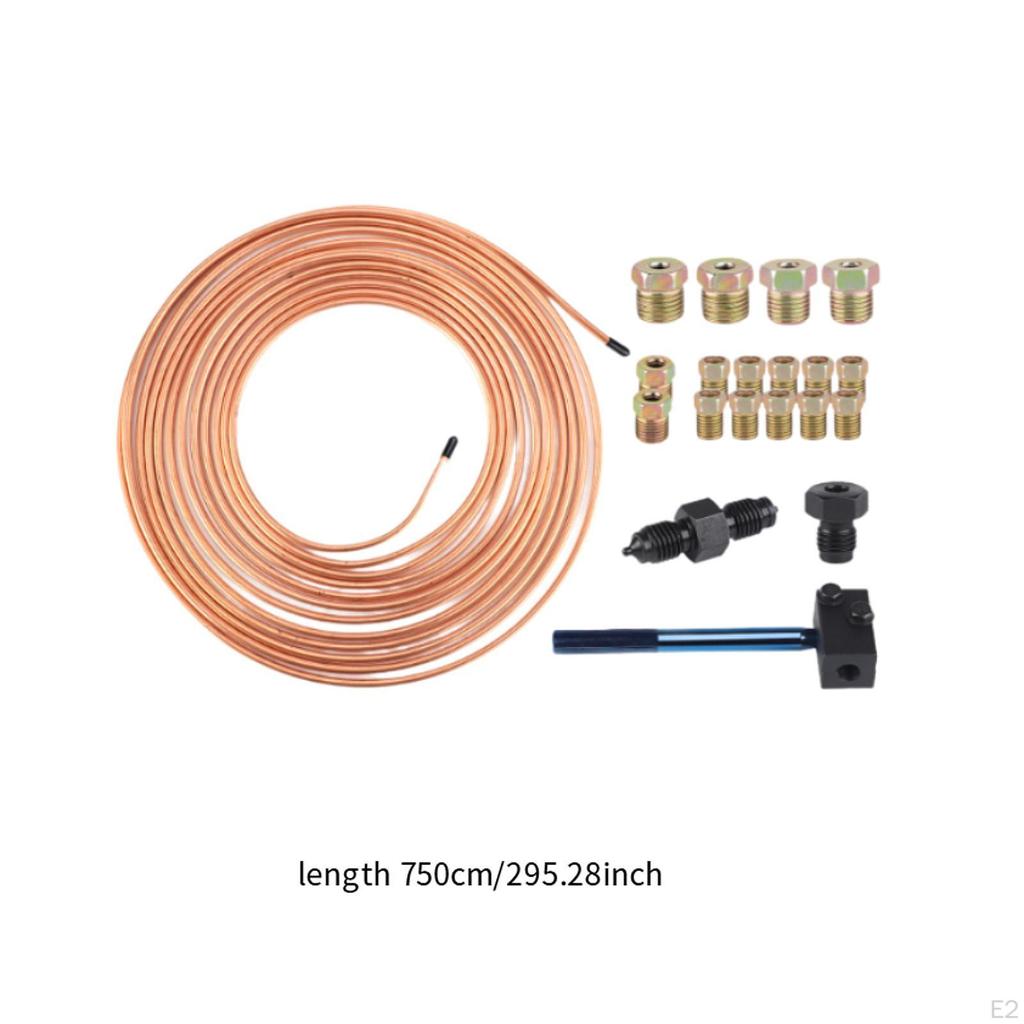 Brake Pipe Hose Kit Fuel Line Coil Premium High Performance Replaces 99025A