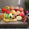 Simulation Früchte Plüschtier Kawaii Realistisches Leben Mango Erdbeere Durian Kiwi Cantaloupe Trauben Avocados Kuschelkissen Heimdekoration